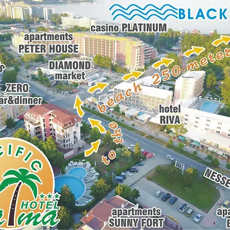 Szálloda Pacific Palma Napospart